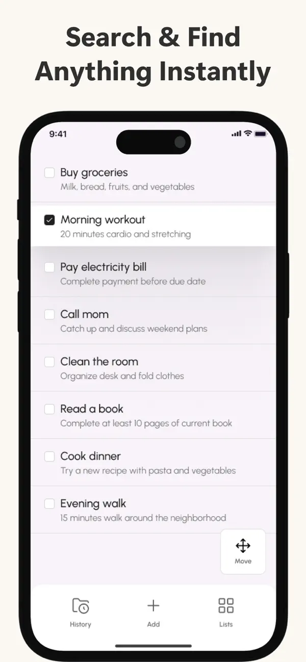 #4. TickNotes : Simple Notes (iOS) Ved: Mind Spark Solution