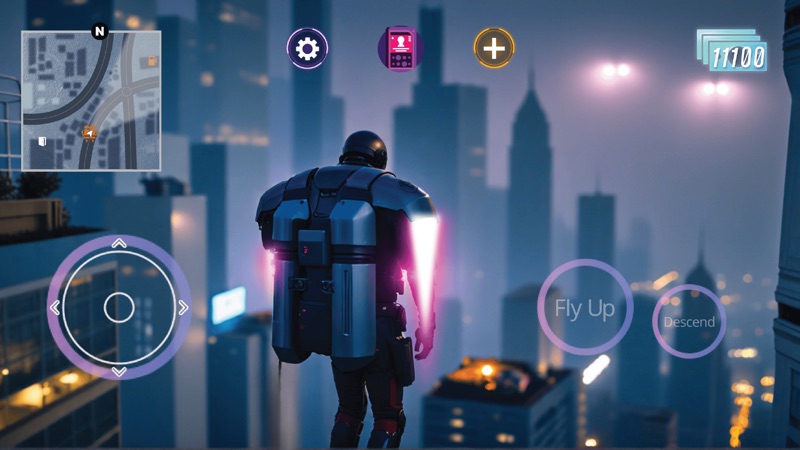 Grand Cyber Auto X: Night City screenshot 3