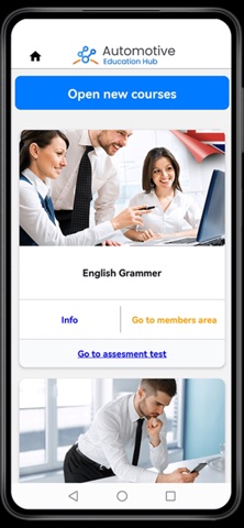Automotive Education Hub screenshot
