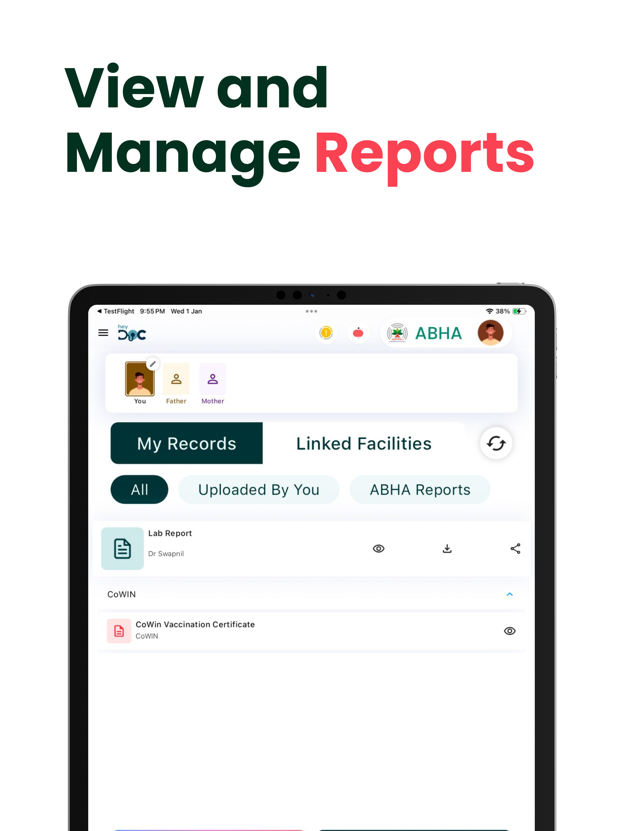 HeyDoc AI : WellnessGPT & ABHA