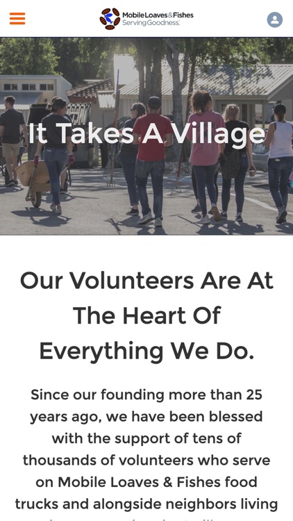 Mobile Loaves & Fishes Portal