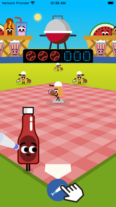 Screenshot #2 pour Doodles Baseball Game