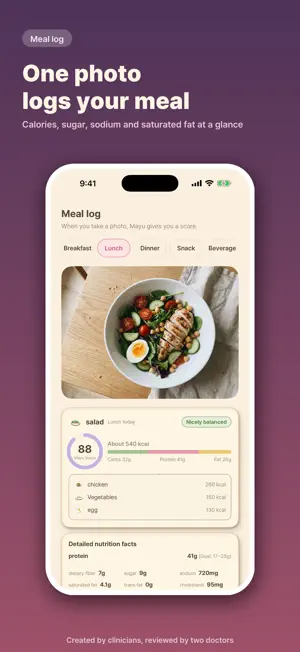 Mayu - Diet & Calorie Tracker screenshot 1