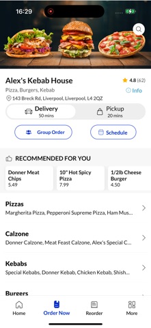 Alex's Kebab House Anfield screenshot