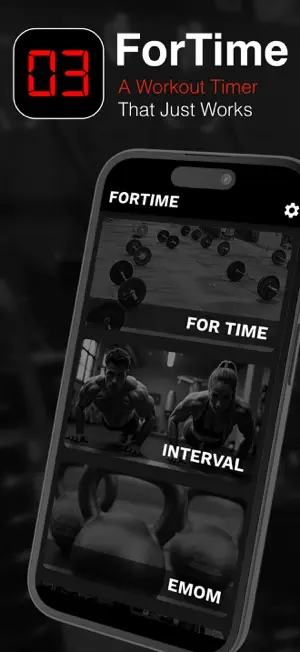 ForTime - Workout WOD Timer screenshot 1