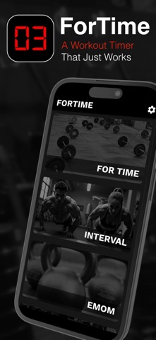 ForTime - Workout WOD Timer Screenshot 1 of 8