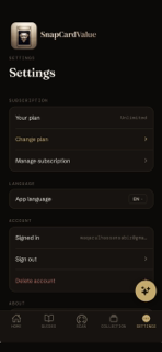 SnapCardValue: Card Scanner screenshot 4