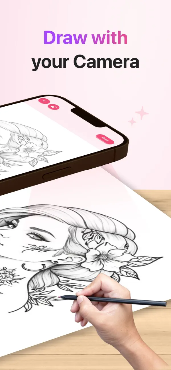 Screenshot #2 pour AR Drawing Sketch & Tracing