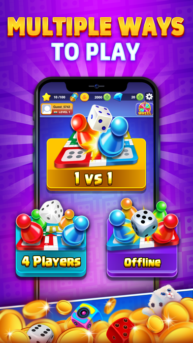 Ludo Vudo - Fun Dice Game Screenshot