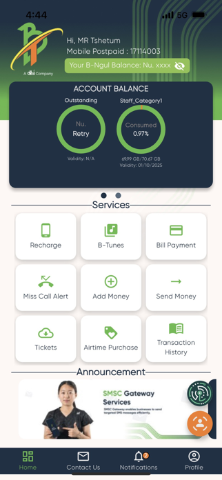My BT App Screenshot 1 of 10