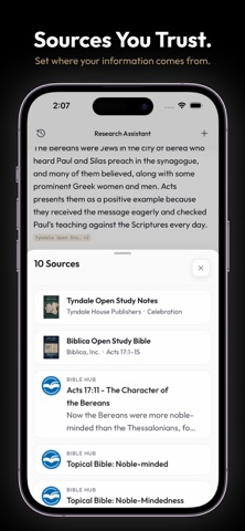 Lumenology: AI Bible Study screenshot