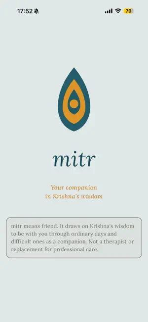 Mitr: Wisdom Companion screenshot 1