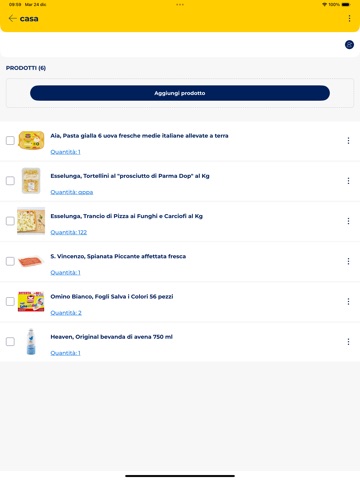 Esselunga iPad screenshot 4