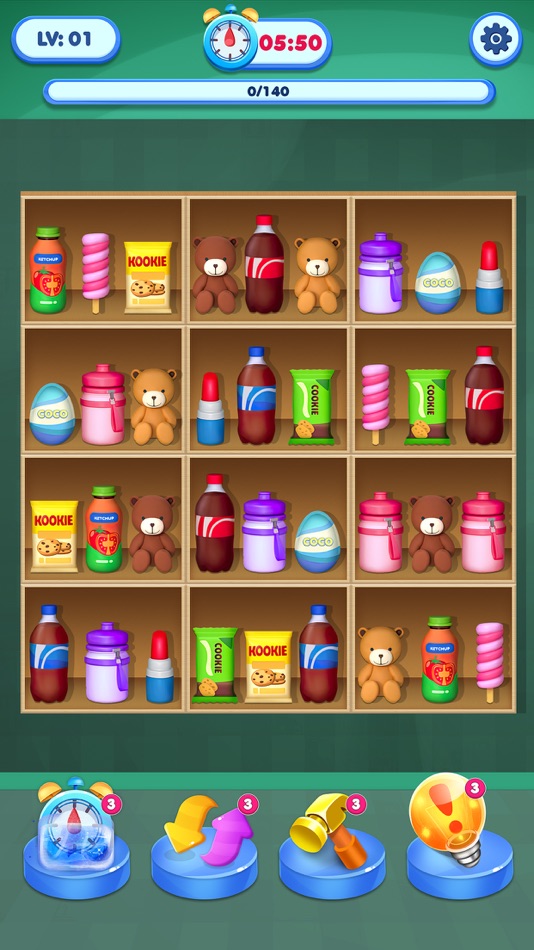 #4. Goods Sorting Triple Match 3D (iOS) Podle: Muneeb Qureshi