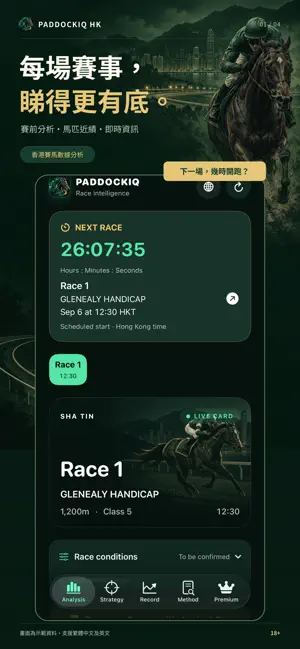 PaddockIQ HK screenshot 1
