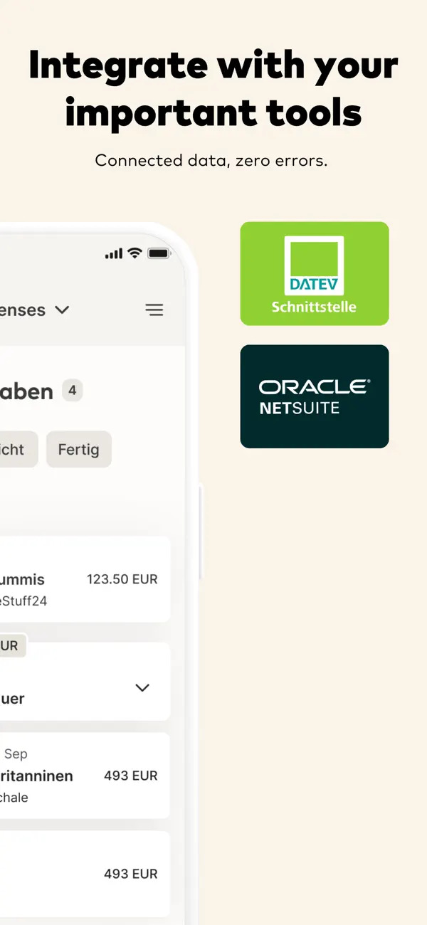 Screenshot #2 pour absence.io expenses