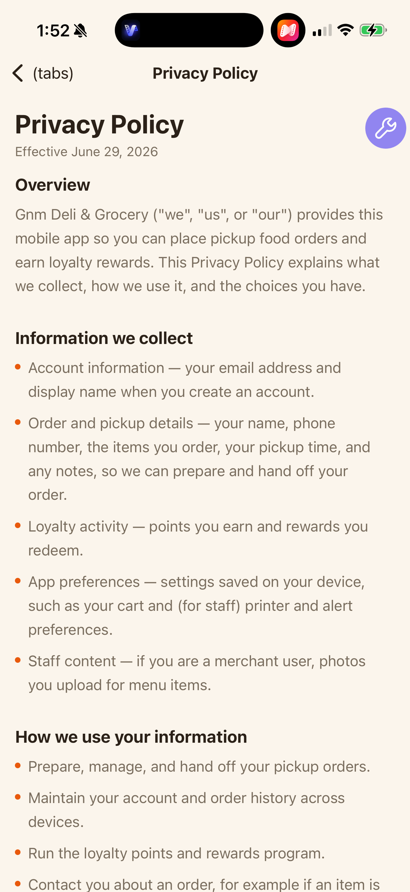 Gnm Deli Order screenshot 5