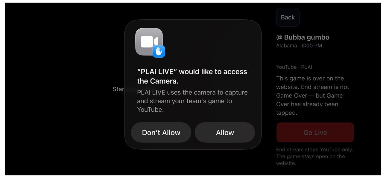 Screenshot 2 of PLAI LIVE