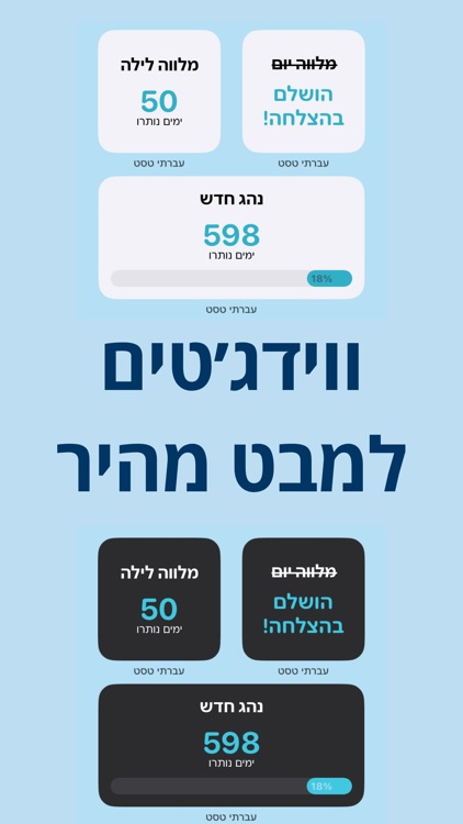 עברתי טסט: מעקב מלווה