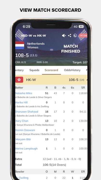 Cricket Live 11 screenshot-5