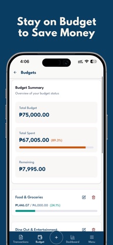 Fintr -  Finance Tracking screenshot