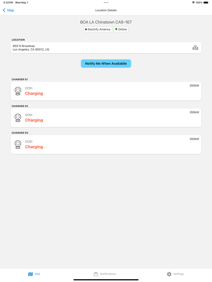 #2. EV Notifier (iOS) 게시자: Watta Labs