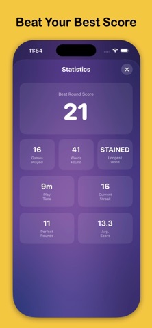 Scrambly Word Game iPhone screenshot