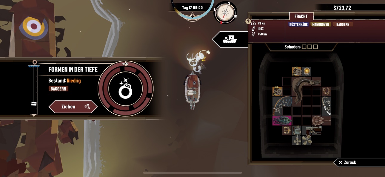 DREDGE iOS Mod IPA screenshot 4 - iOS game interface