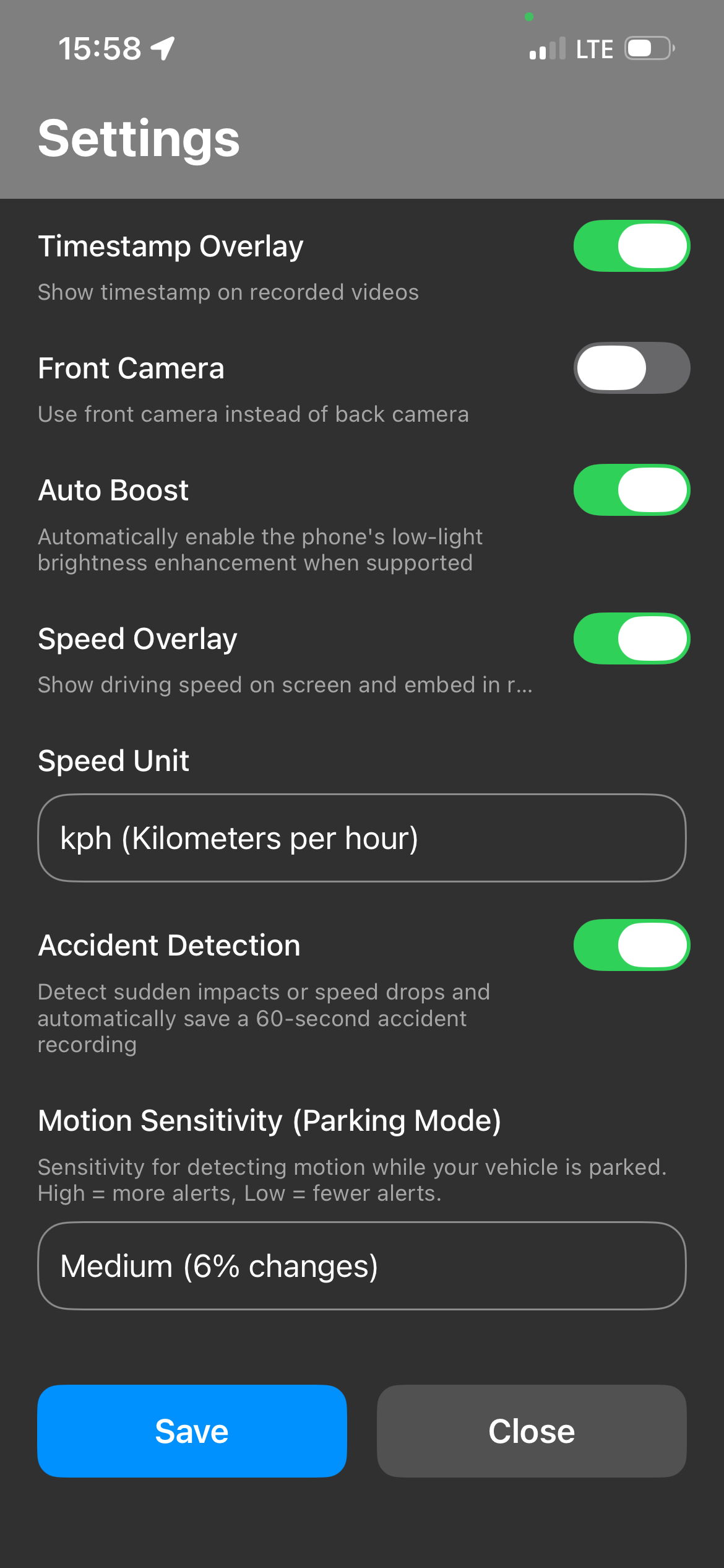 DrivioCam screenshot 9