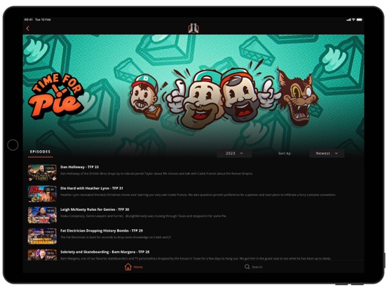 Pepperbox TV iPad screenshot 2 - Entertainment app
