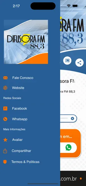 Rádio Difusora Batatais screenshot 2