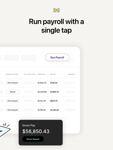 Atto: Time Tracking & Shifts iPad screenshot