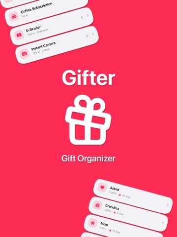 Gifter: Gift Tracker & Lists