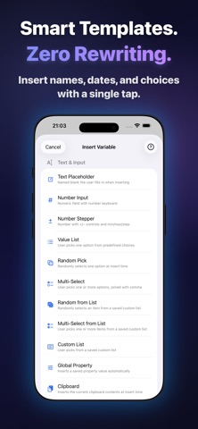 Text Preset: Keyboard Phrases Screenshot 3 of 5