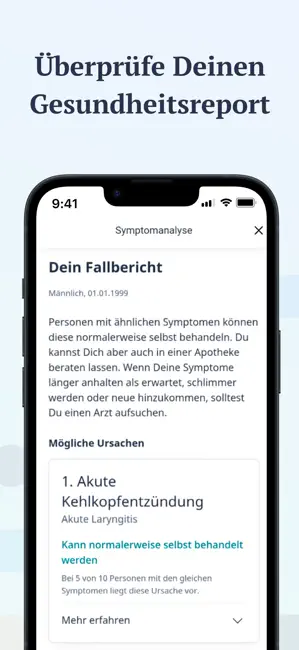 Ada - Dein Gesundheitsportal iPhone screenshot 4