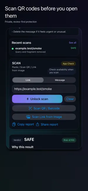 ScanLens Security screenshot 2