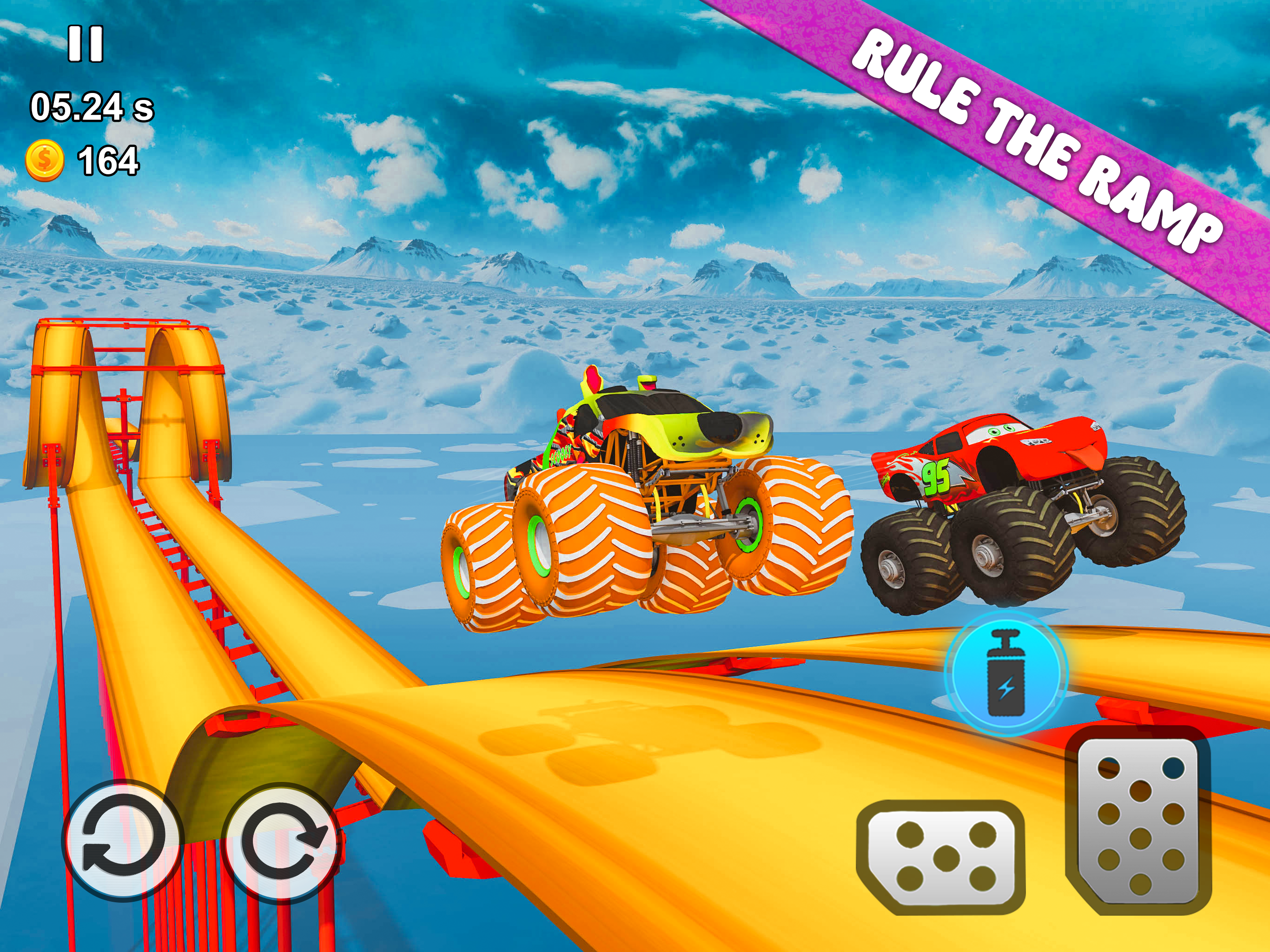 Race Off: Monster Truck Ramp