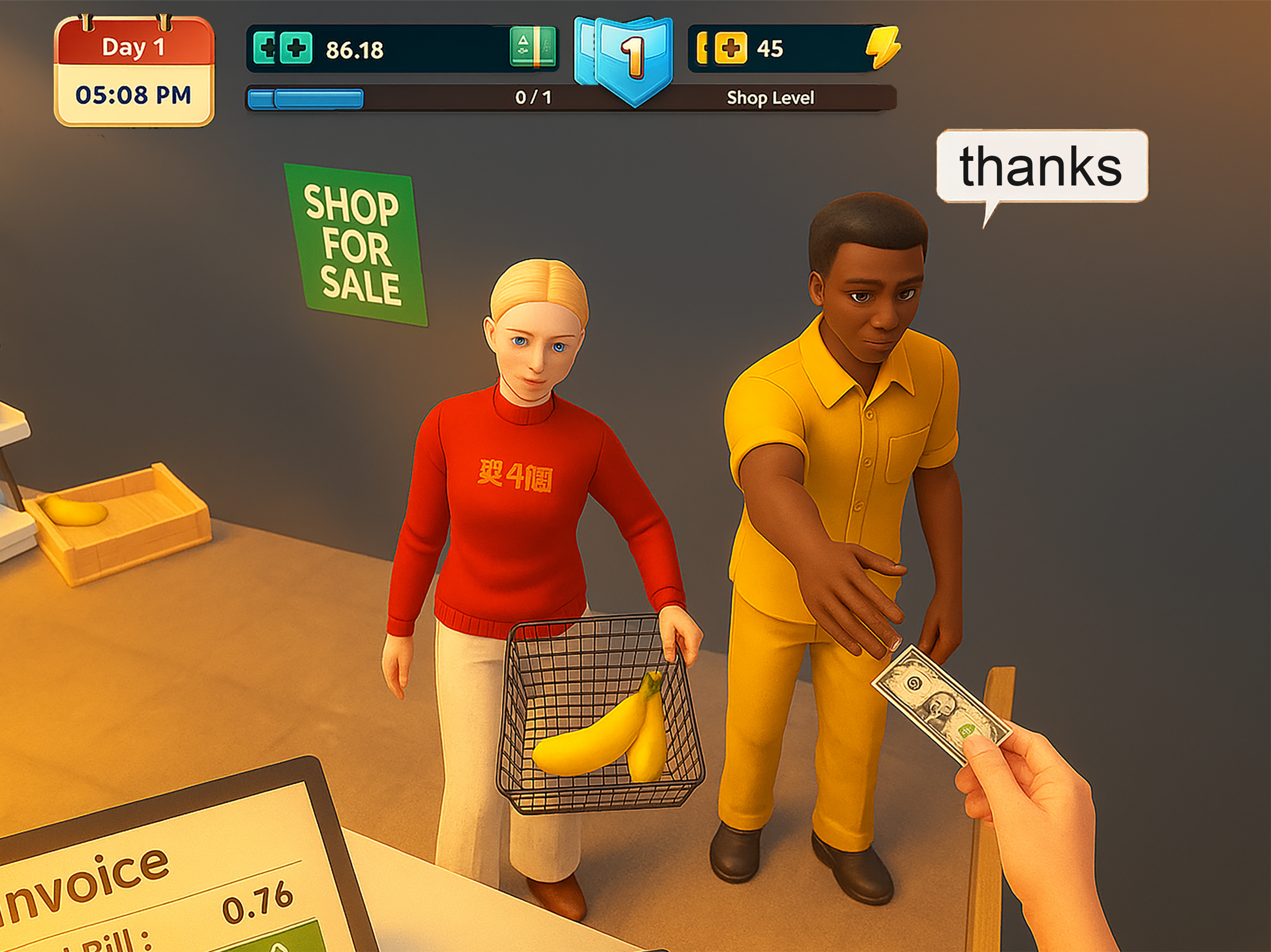 Supermarket Simulator Tycoon