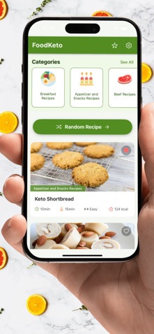 FoodKeto - Ketogenic Cookbook screenshot