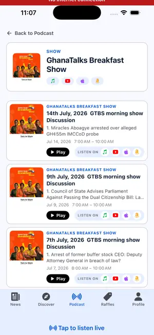 GhanaTalksRadio screenshot 4