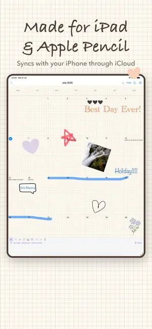 Doodle Schedule: Draw Planner screenshot 4