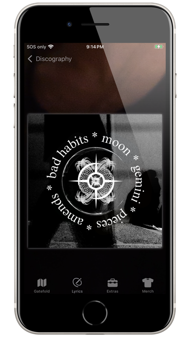 MINH iPhone screenshot 4 - Music app