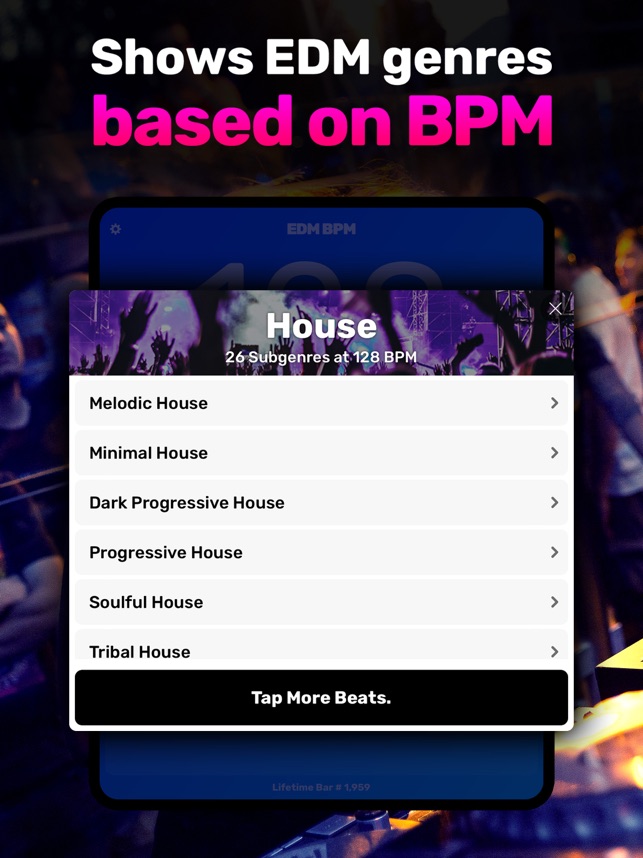 Contador de BPM DJ - EDM BPM en App Store