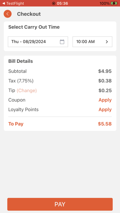 Victors Kafe App Screenshot