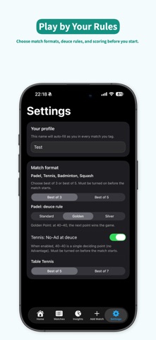 TallyUps -Sports Score Tracker screenshot
