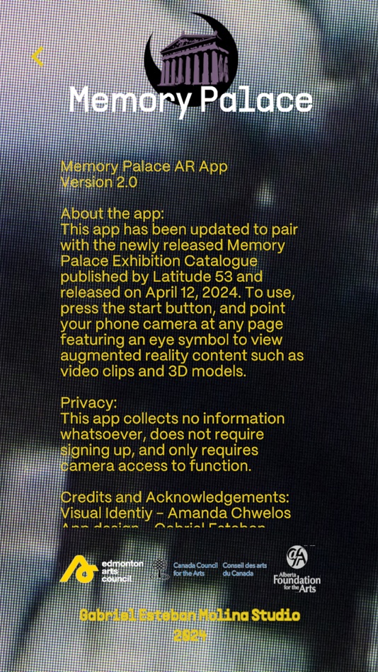 #4. Memory Palace AR App (iOS) بواسطة: Gabriel Molina