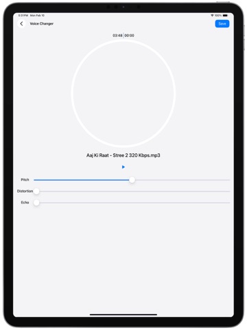 VP - Audio Editor iPad screenshot