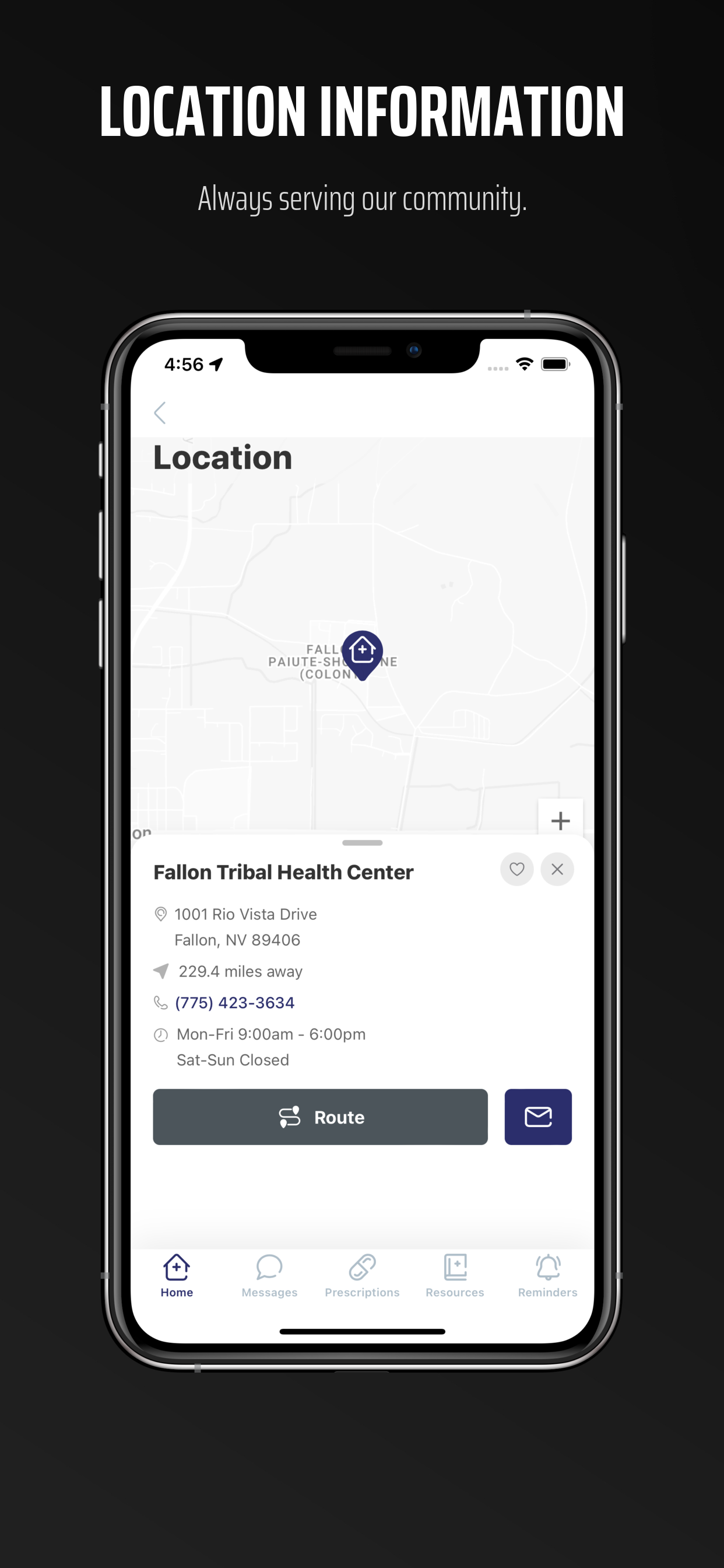Fallon Tribal Health Center screenshot 2