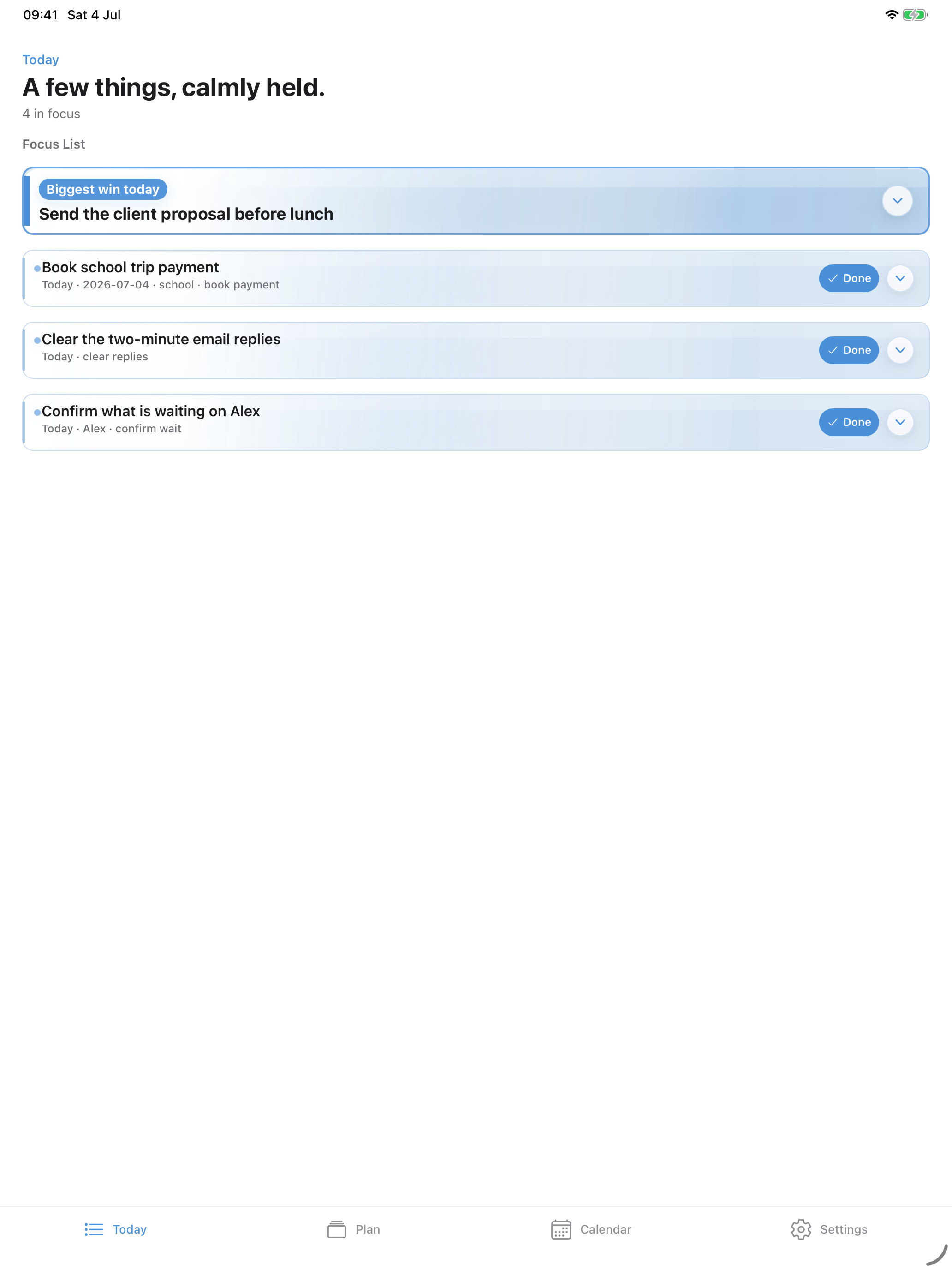 Organise My Days screenshot 5