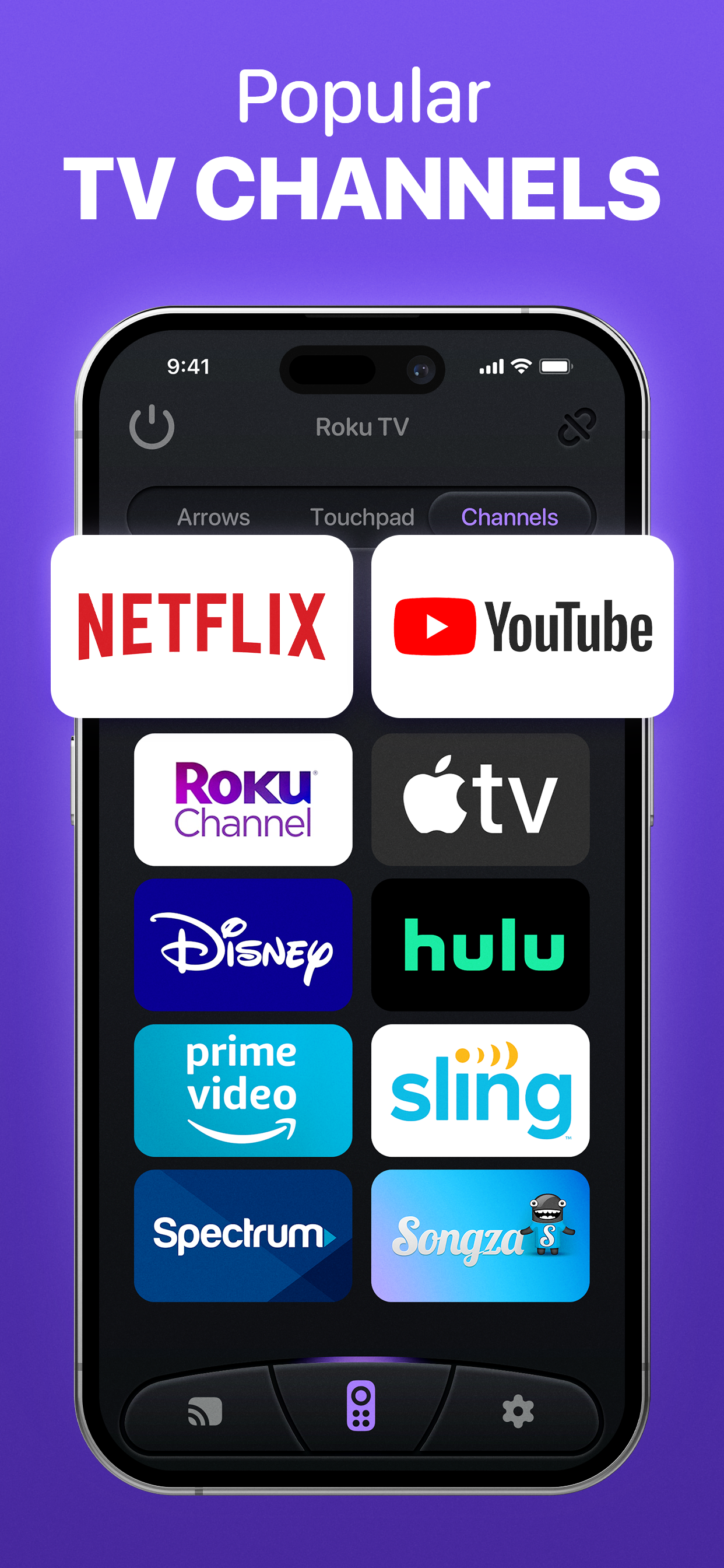 Smart Remote Control & TV Cast